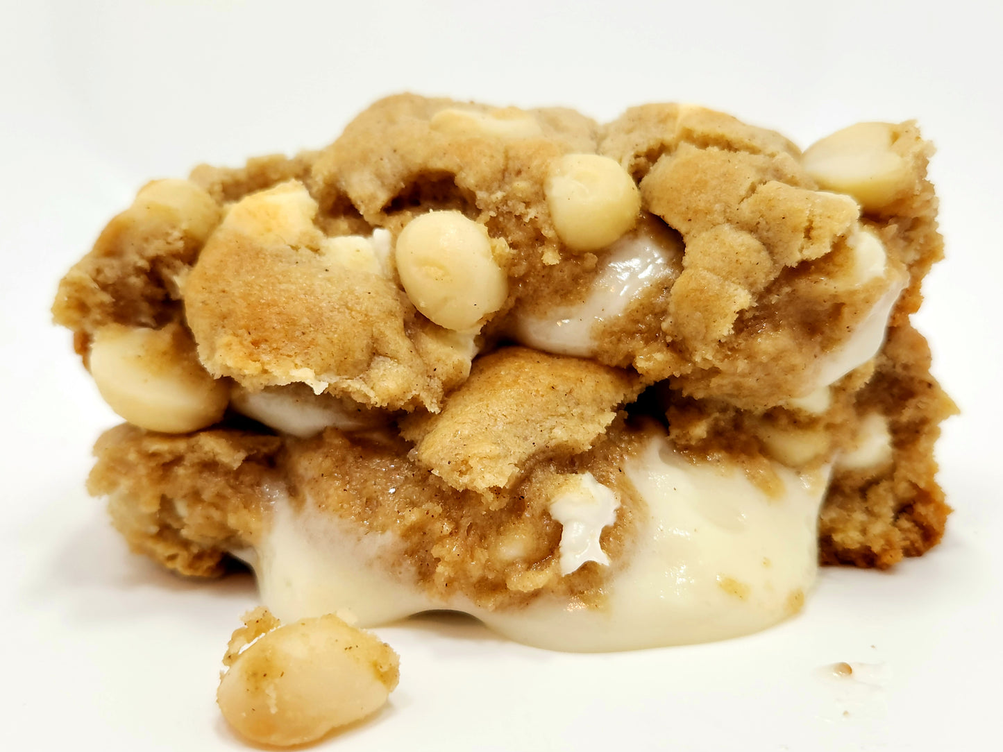 Macadamia Con Chispas de Chocolate Blanco