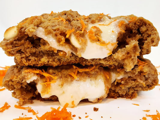 Zanahoria Con Walnuts y Chispas De Chocolate Blanco